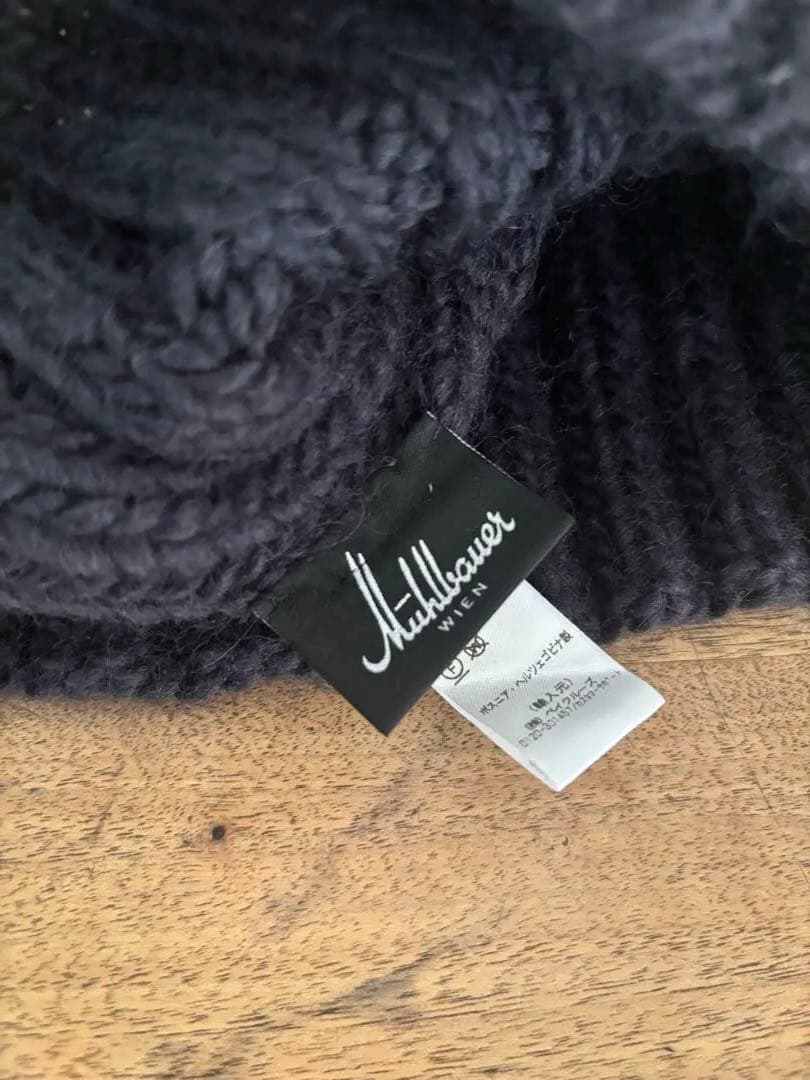 11/1まであいす【MUHLBAUER】 HAND KNIT CAP