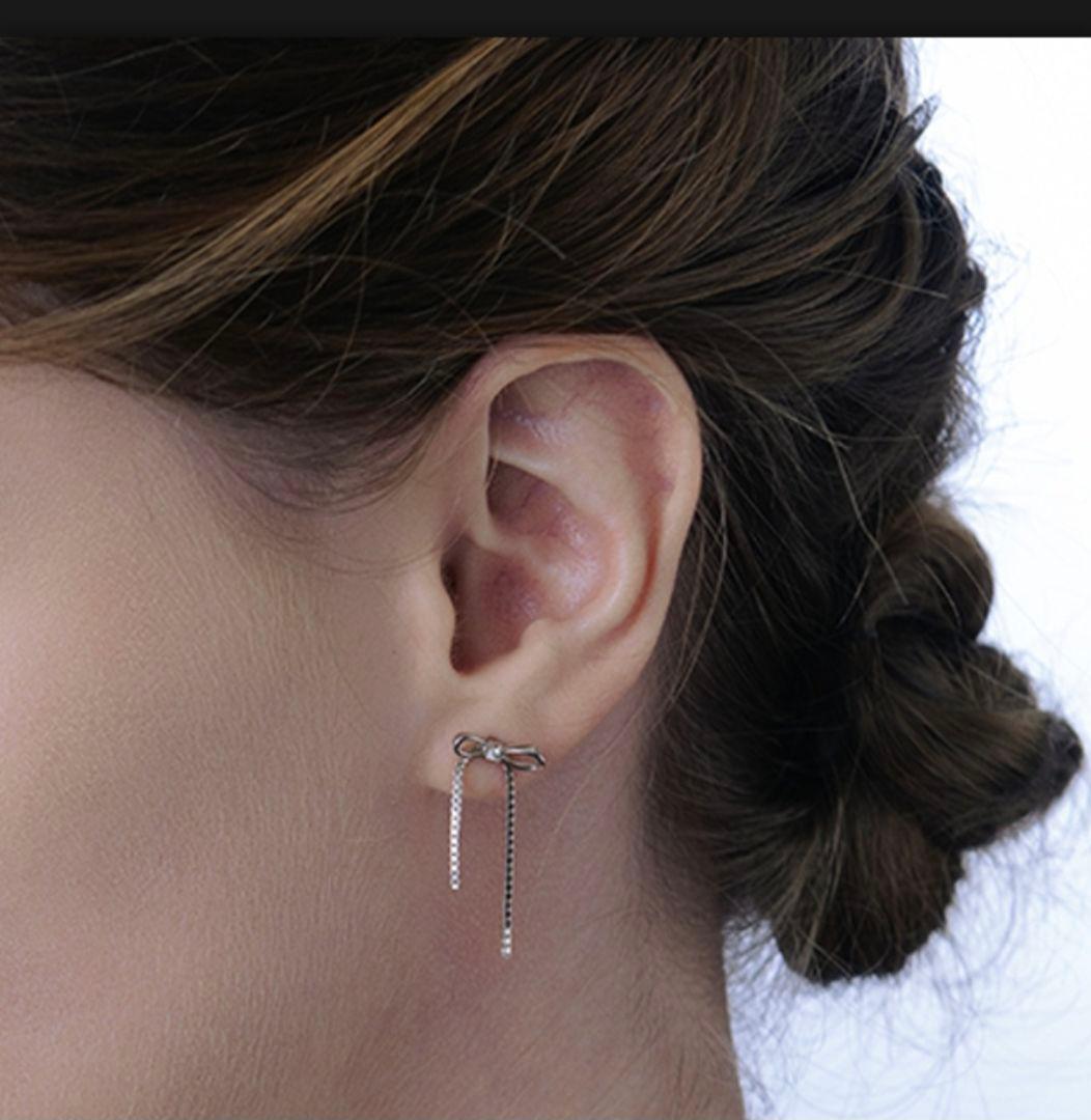 【新品同様】限定品・スタージュエリーSV925 INFINITY BOW