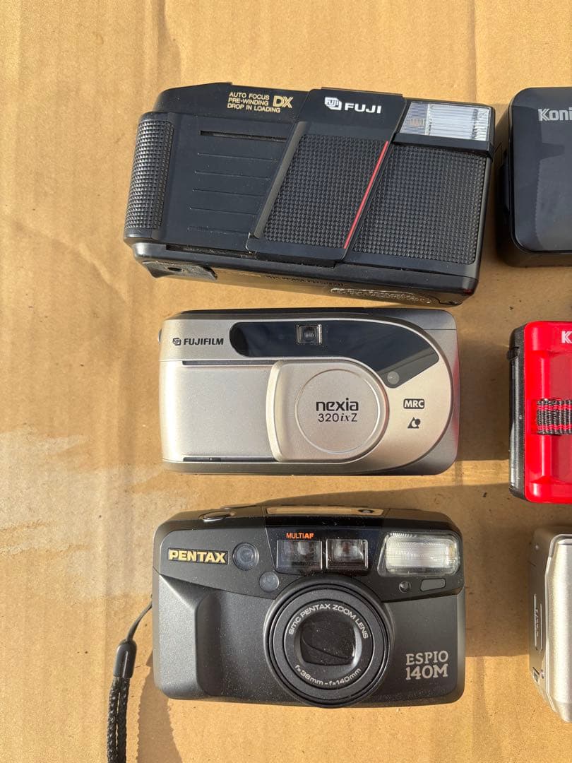 コンパクトフィルムカメラ6点セット まとめ ●ジャンク品
