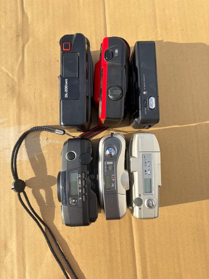 コンパクトフィルムカメラ6点セット まとめ ●ジャンク品