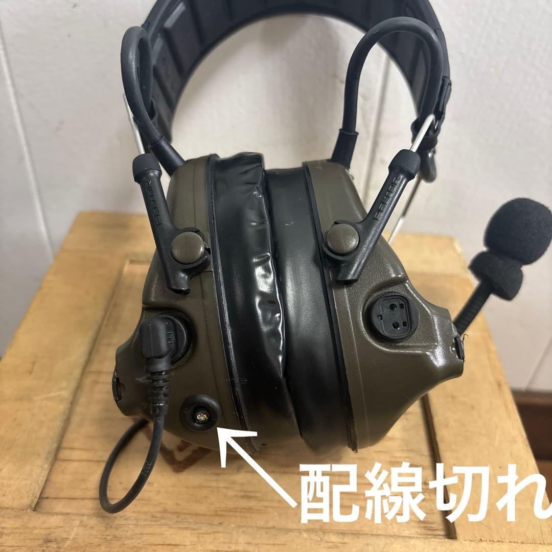 米軍　実物　3M PELTOR COMTAC V ヘッドセット　ジャンク品