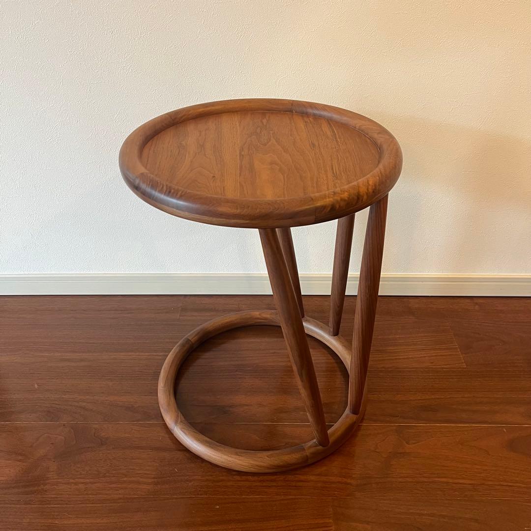 amocc nyubel サイドテーブル ウォールナット