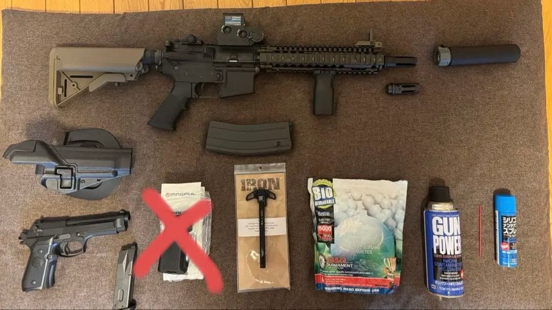 最終値下げMK18 mod.1 U.S.M9 ガスブローバックまとめ売り