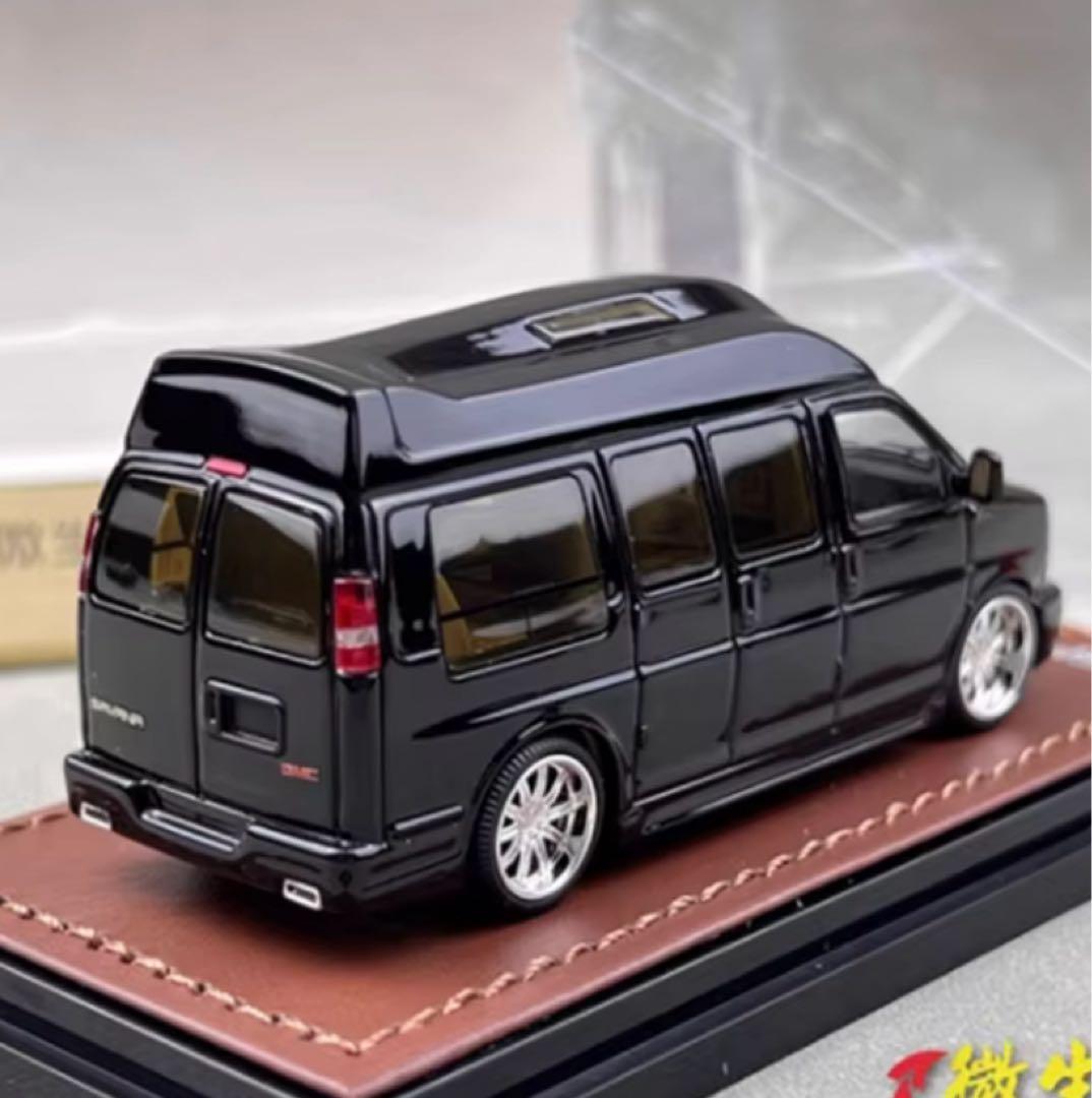 GOC 1/64 GMC SAVANA サバナ サバンナ 黒 ブラック アメ車