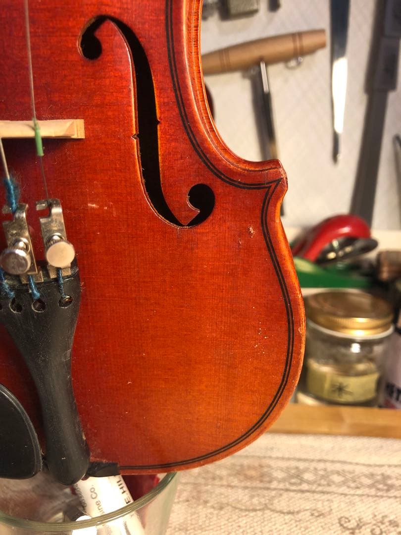 【駒&魂柱調整済】Suzuki分数バイオリンNo220 1/10 1988