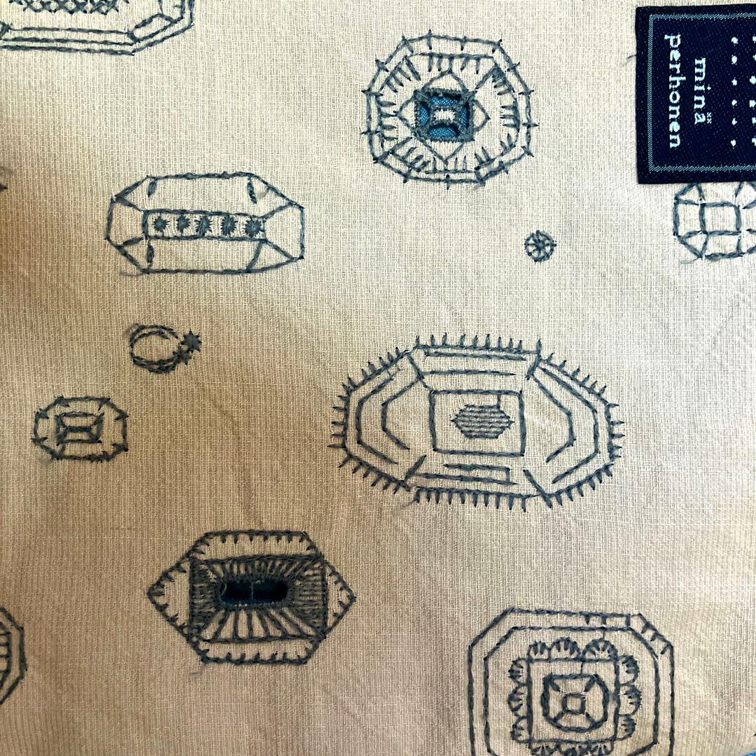 【新品】mina perhonen ミナペルホネン ジェマ エッグバッグ