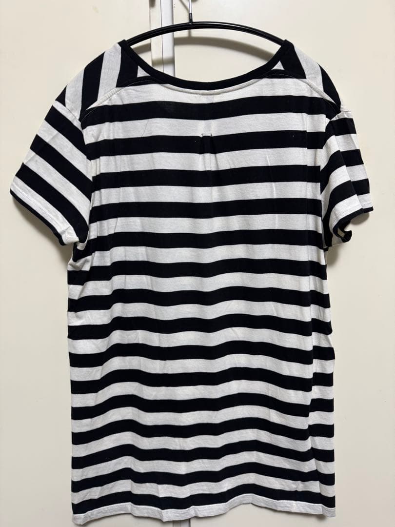 サンローラン　ボーダーシャツ　S