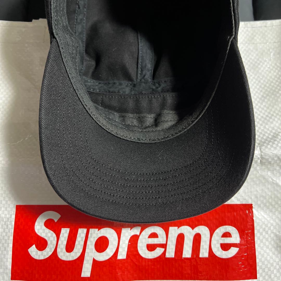 正規品　美品　Supreme 黒 ワークキャップ
