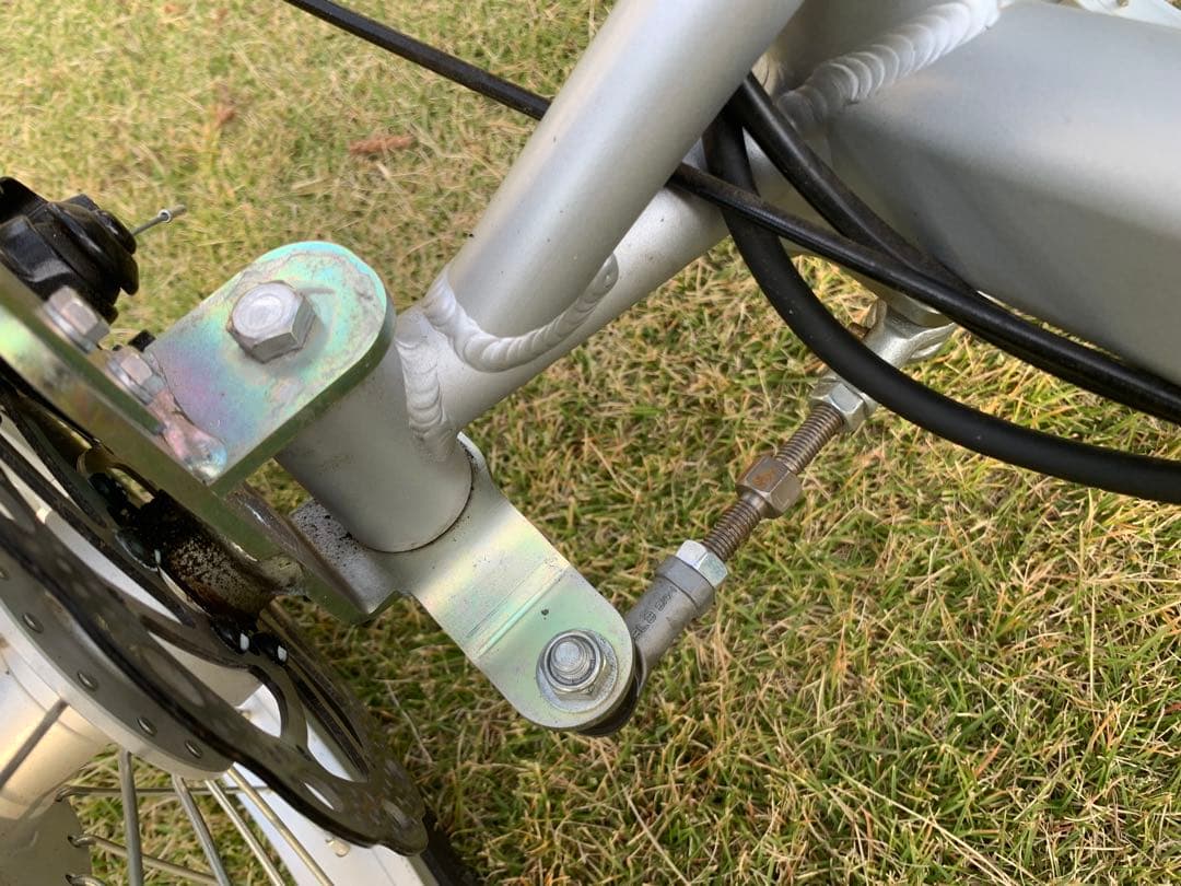 【送料無料】協栄製作所製「けんきゃくん」電動アシスト自転車 4輪 前バスケット付