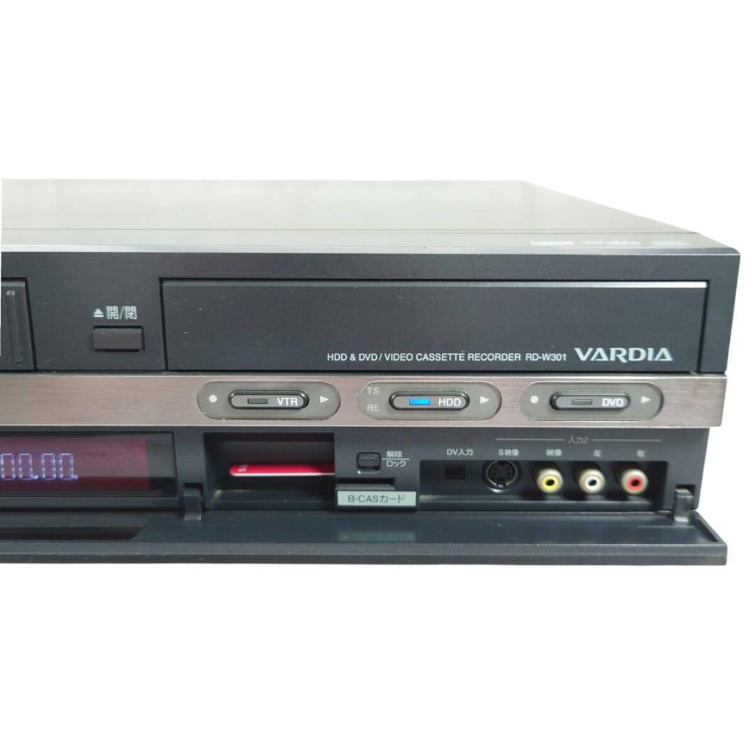 メンテ済み☆動作品 RD-W301 東芝 HDD/DVD/VHS一体型レコーダー