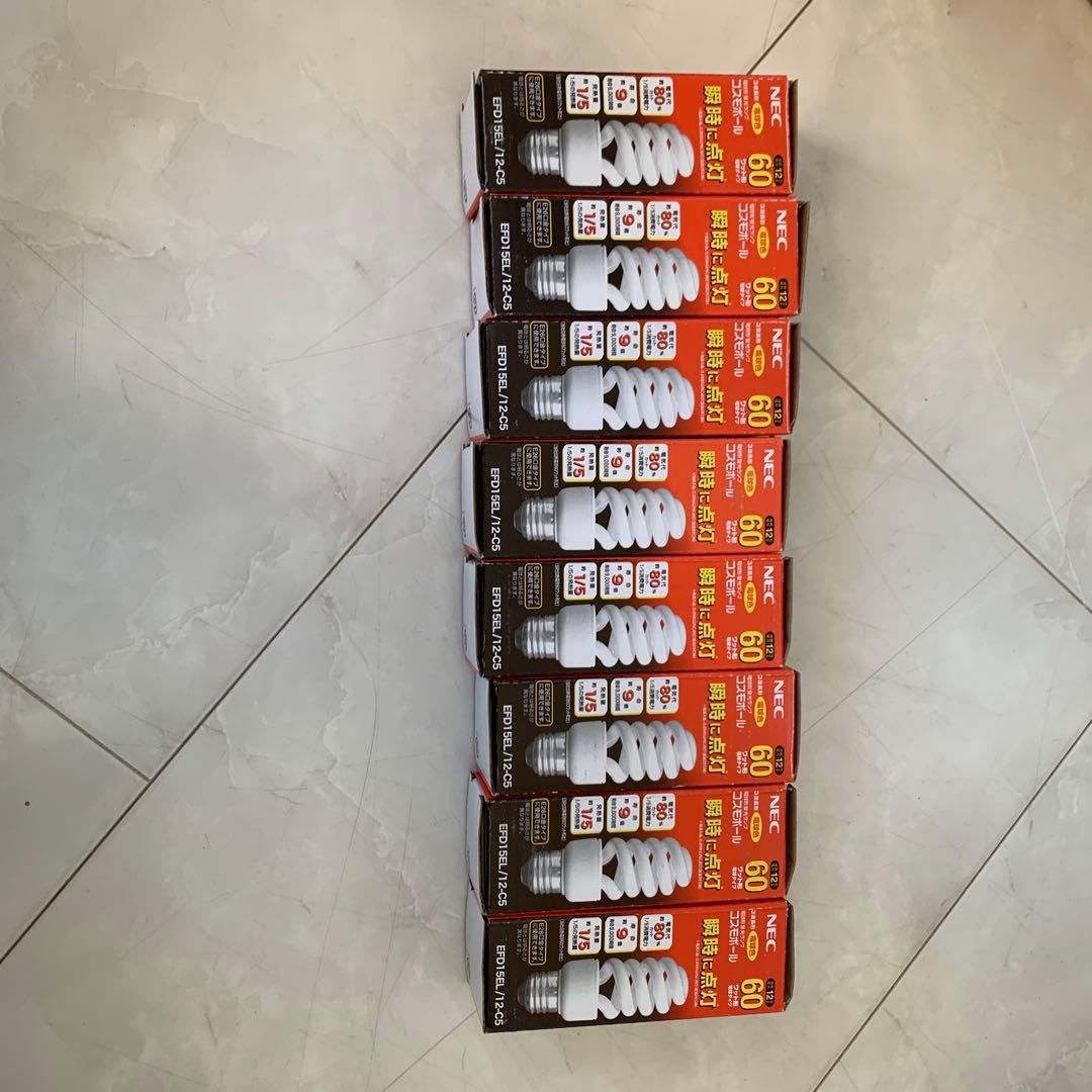 モチモチパンダさま専用NEC 60W相当 蛍光灯 8個セット