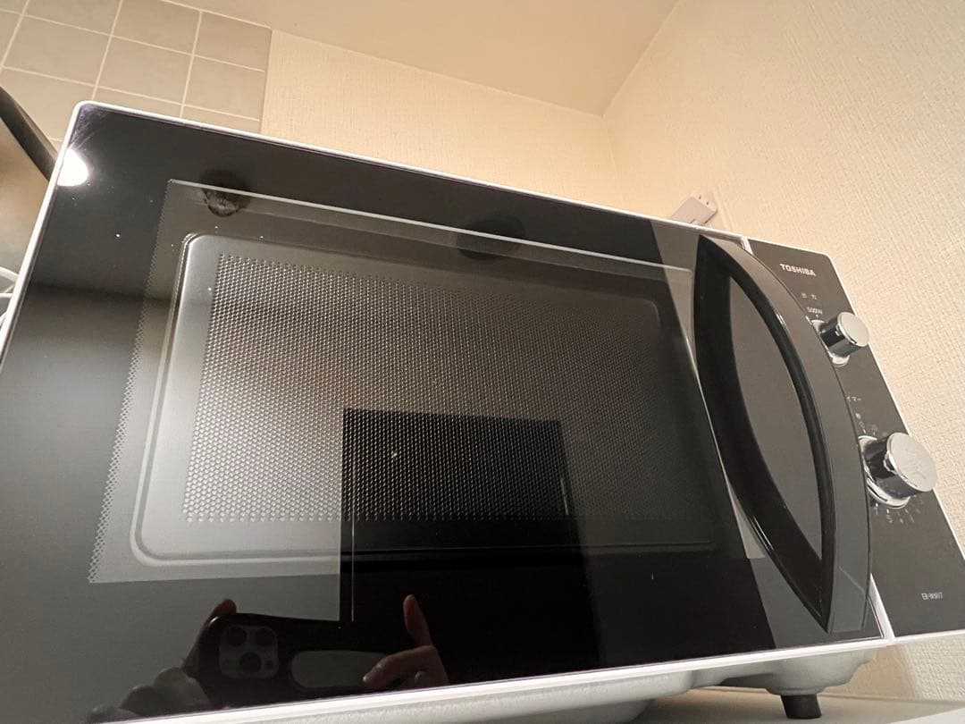 【1/9まで】TOSHIBA ER-WM17(W) 単機能電子レンジ