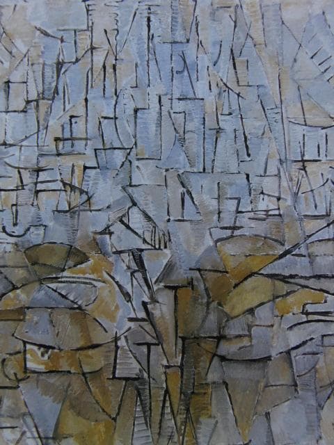 ピート・モンドリアン、『コンポジション　第3番（樹） 』、希少な画集より