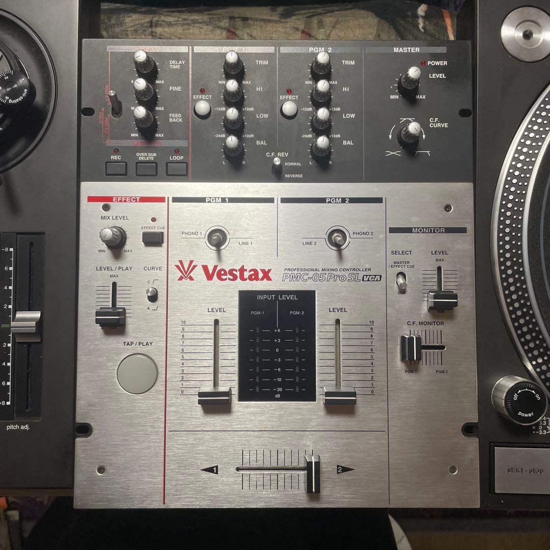 DJ機材 Technics SL-1200MK5 + Vestax PMC-05ProSL