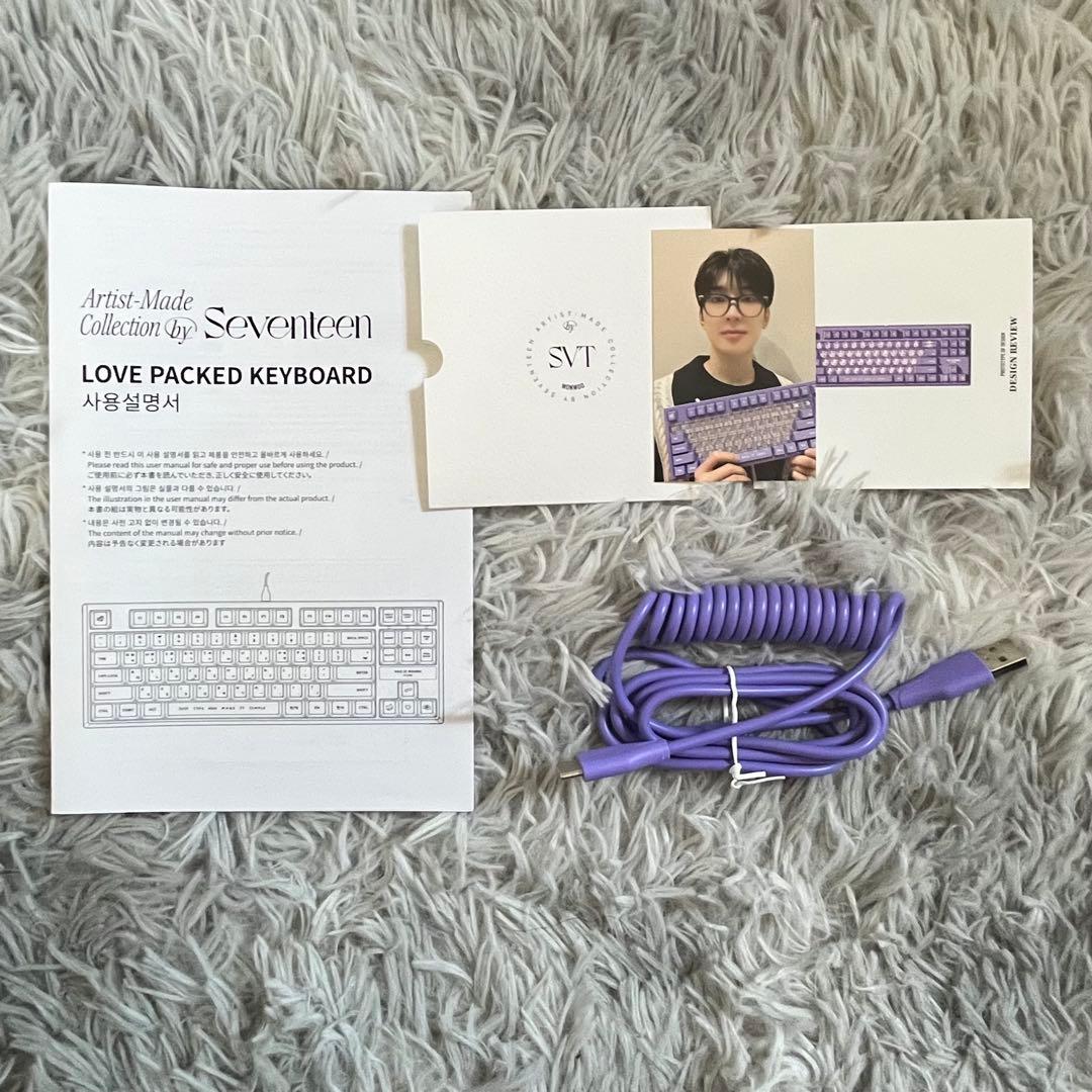 SEVENTEEN ウォヌ アーティストメイド キーボード