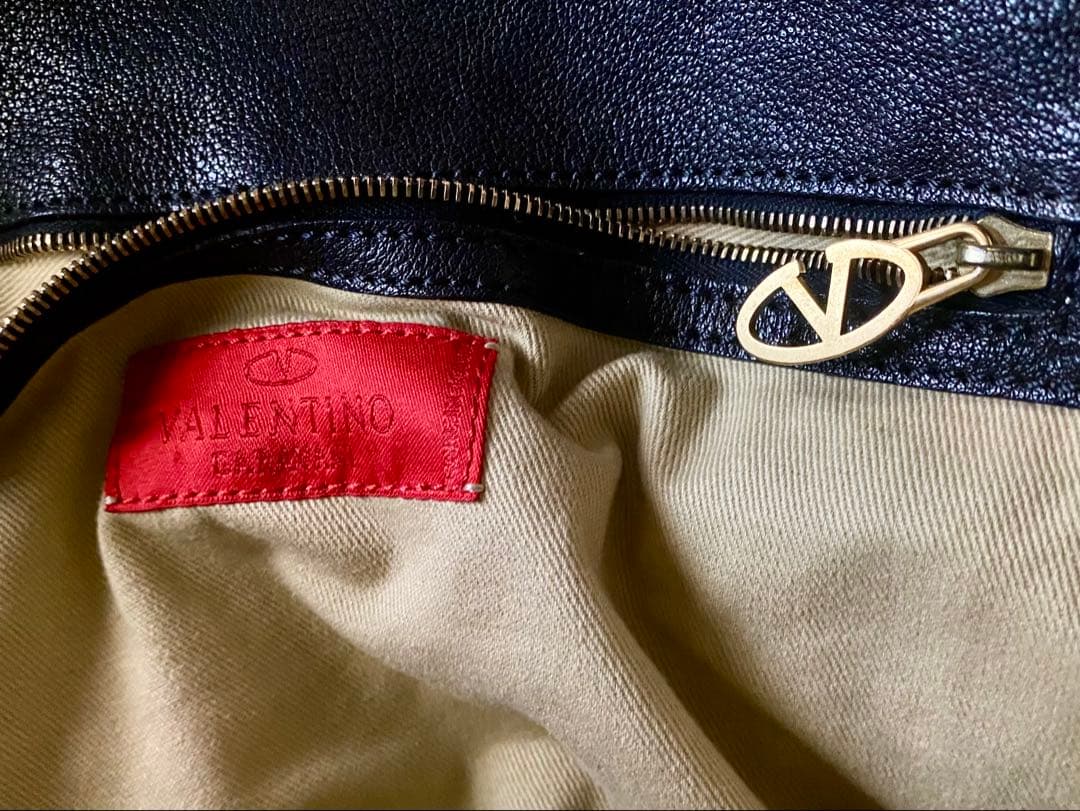 VALENTINO ヴァレンティノ ガラヴァーニ レース ハンドバッグ トート