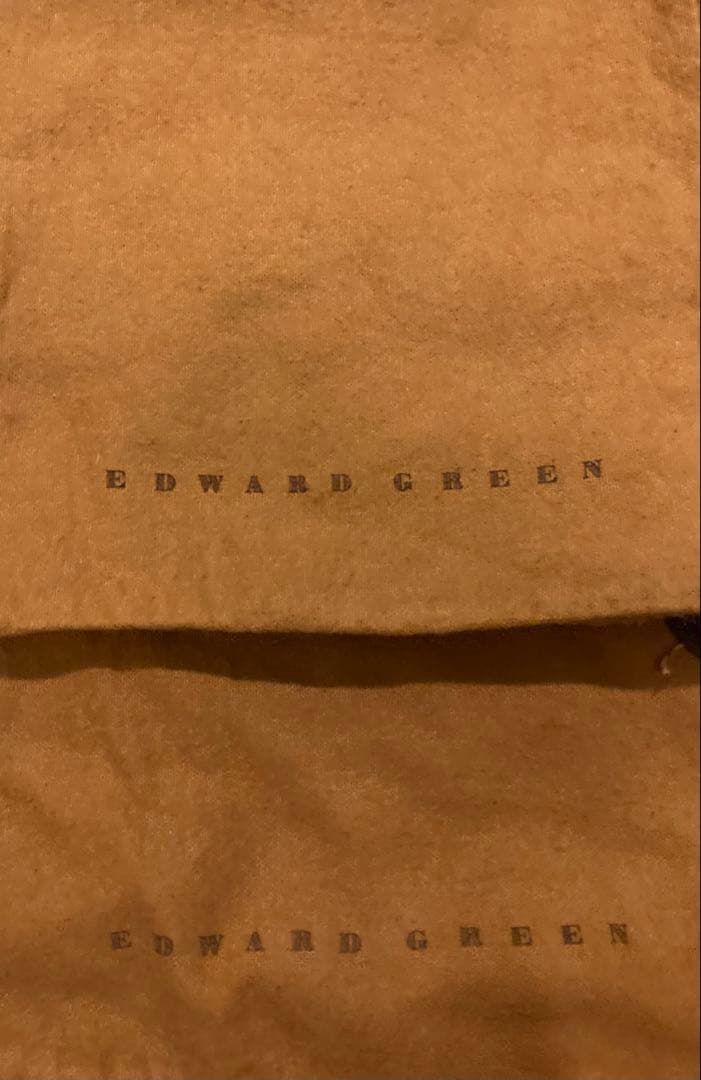 Edward Green ブラウン レザー 8 1/2E 名作606 36720