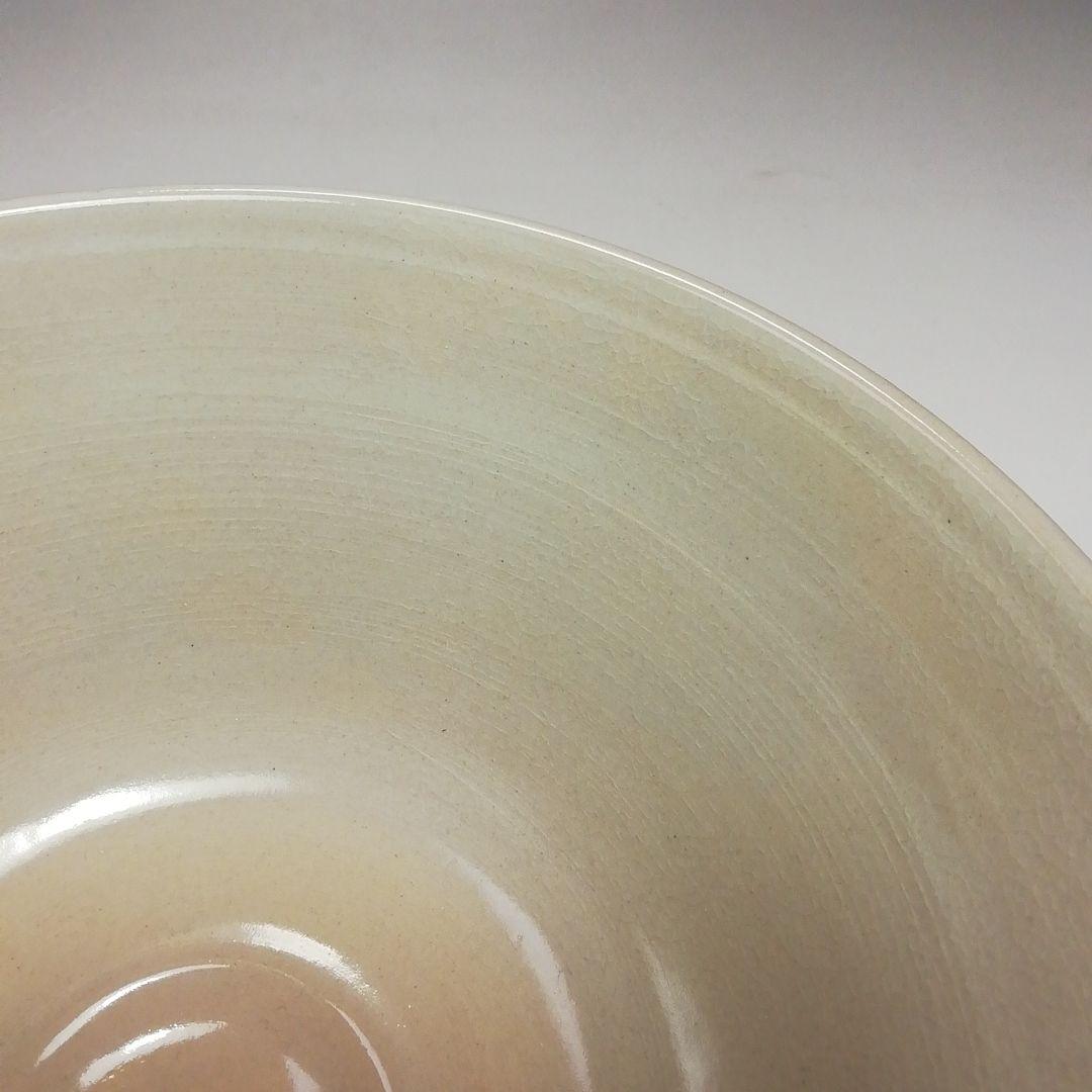 Ｓ３６５　茶碗　『犬山本窯』『尾関作十郎作』『つゆくさ絵』　共箱　抹茶碗　茶道具