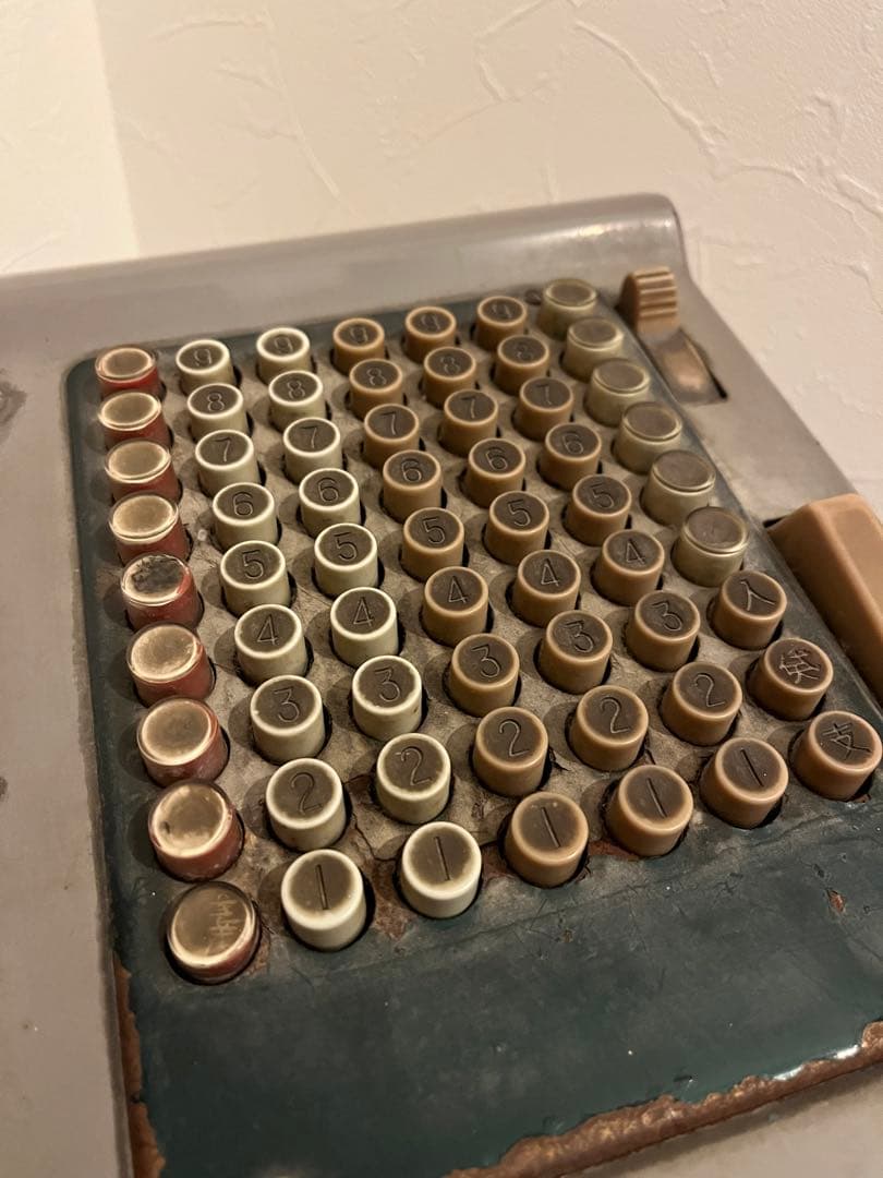 アンティーク計算機　レジ