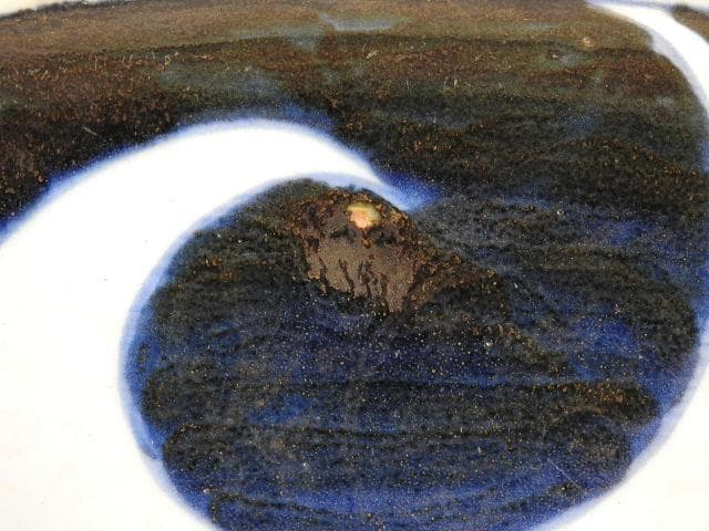 伊万里　赤絵　大皿　江戸時代　M563