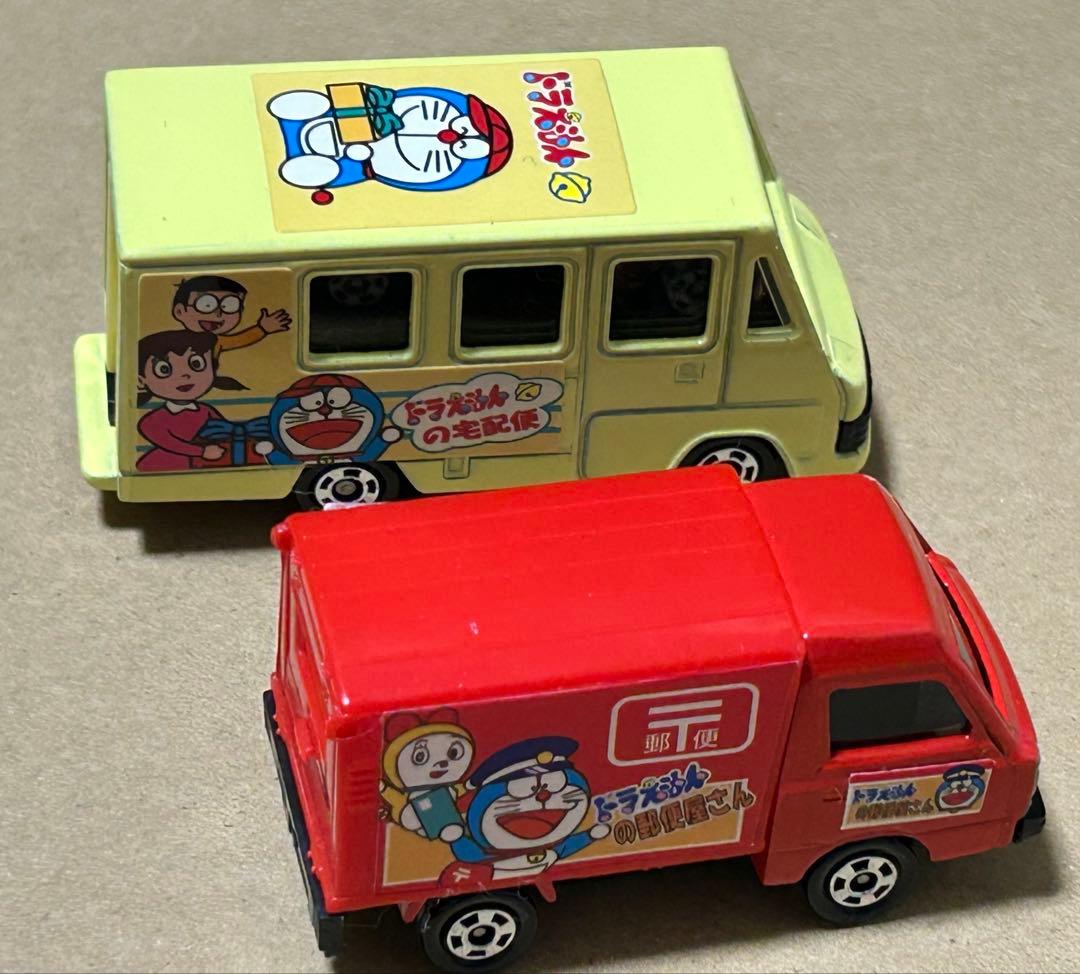 キャラトミカ ドラえもん たべもの販売車セット 運搬車セット 2点セット