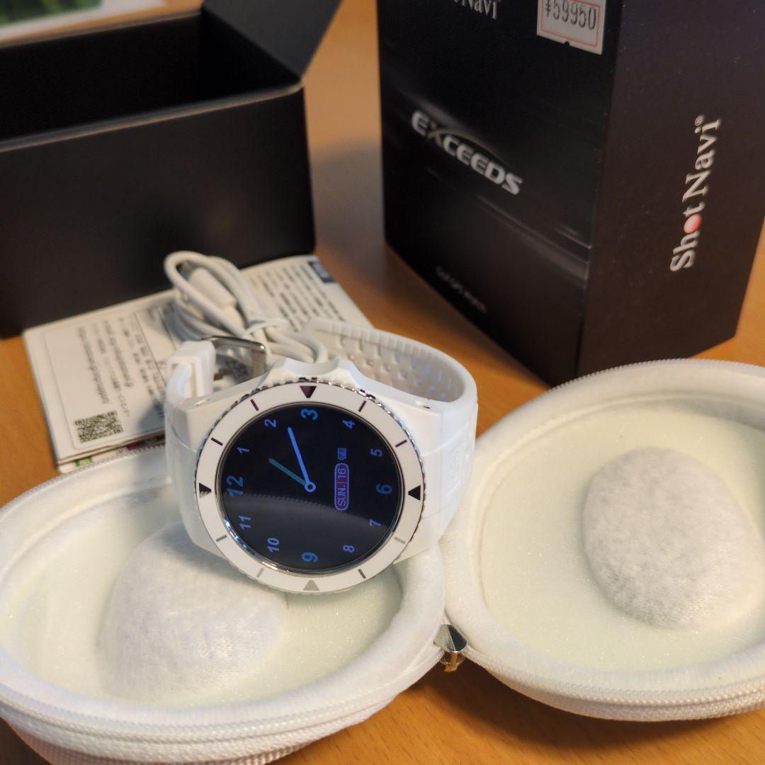 ShotNavi EXCEEDS イクシード　ゴルフGPSウォッチ