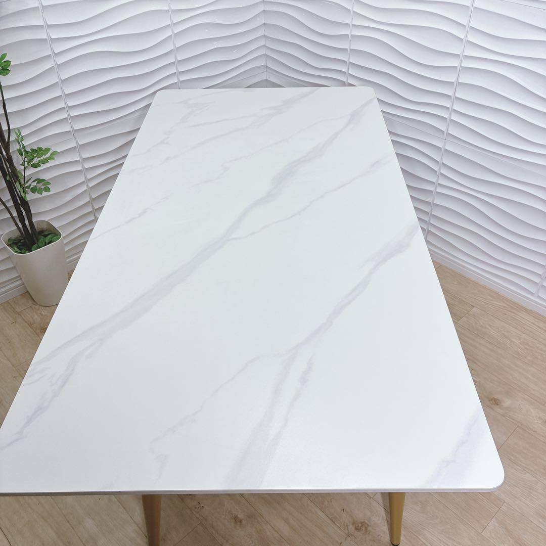 ◇ダイニングテーブル◇大理石調◇幅約160cm◇大阪兵庫京都奈良滋賀和歌山◇