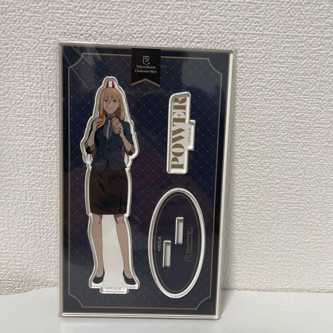 チェンソーマン　パワー　東急ホテル　アクリルスタンド　ホテル　コラボ