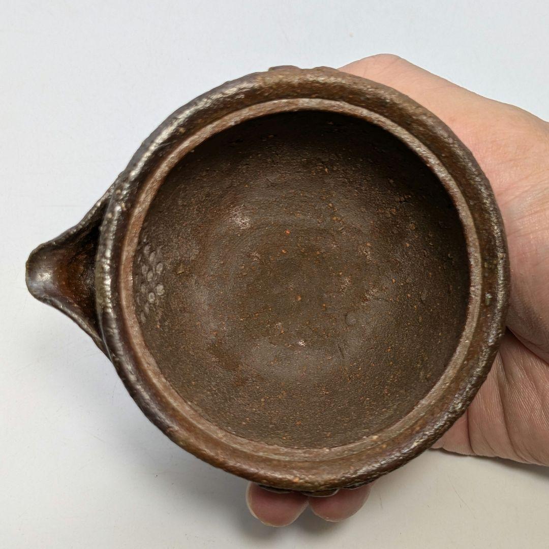 森風来 備前焼 手造り宝瓶 用心箱合布 霊芝摘み 煎茶道具 煎茶器 食器 在銘