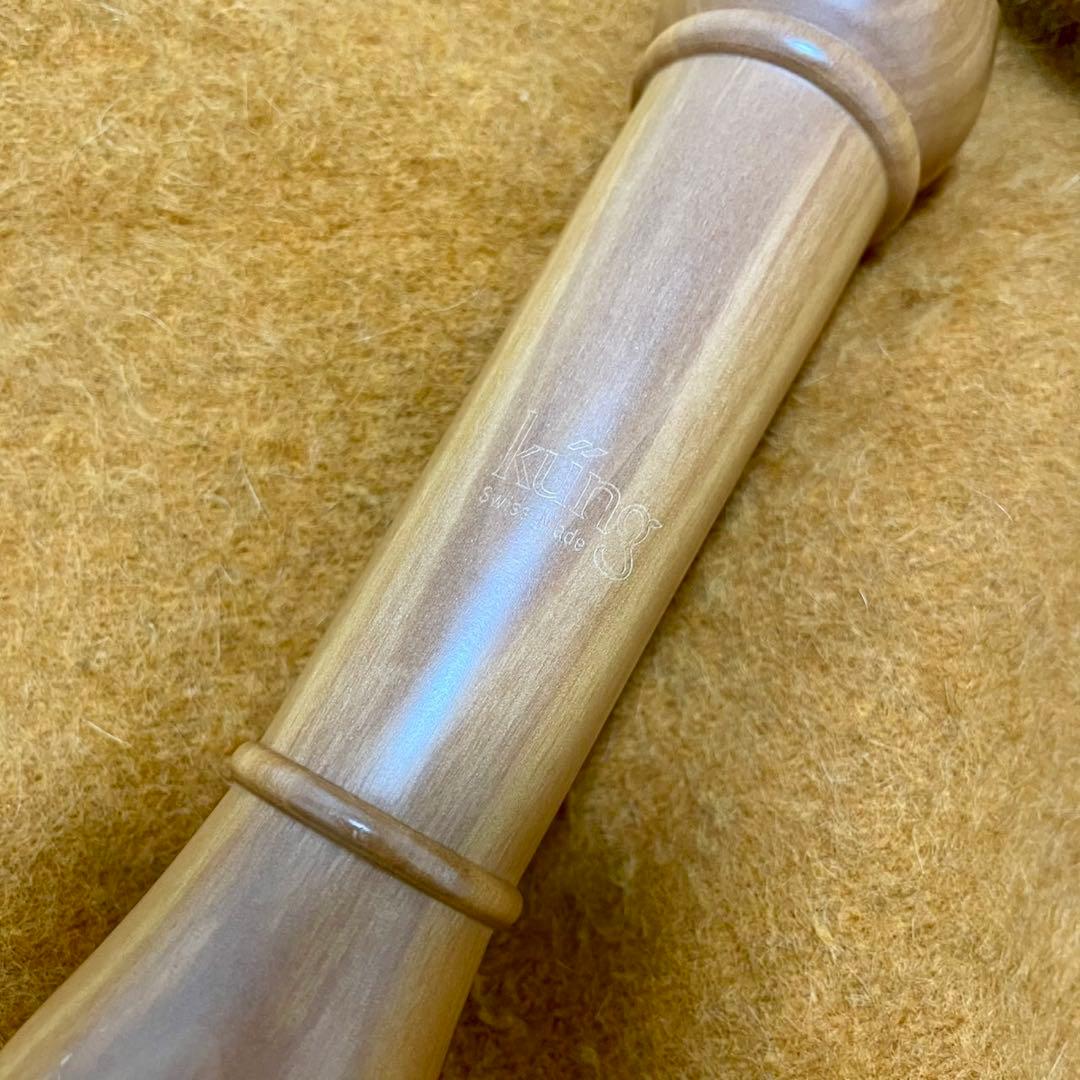 kung キュング　アルトリコーダー 木製 スイス製 美品 希少