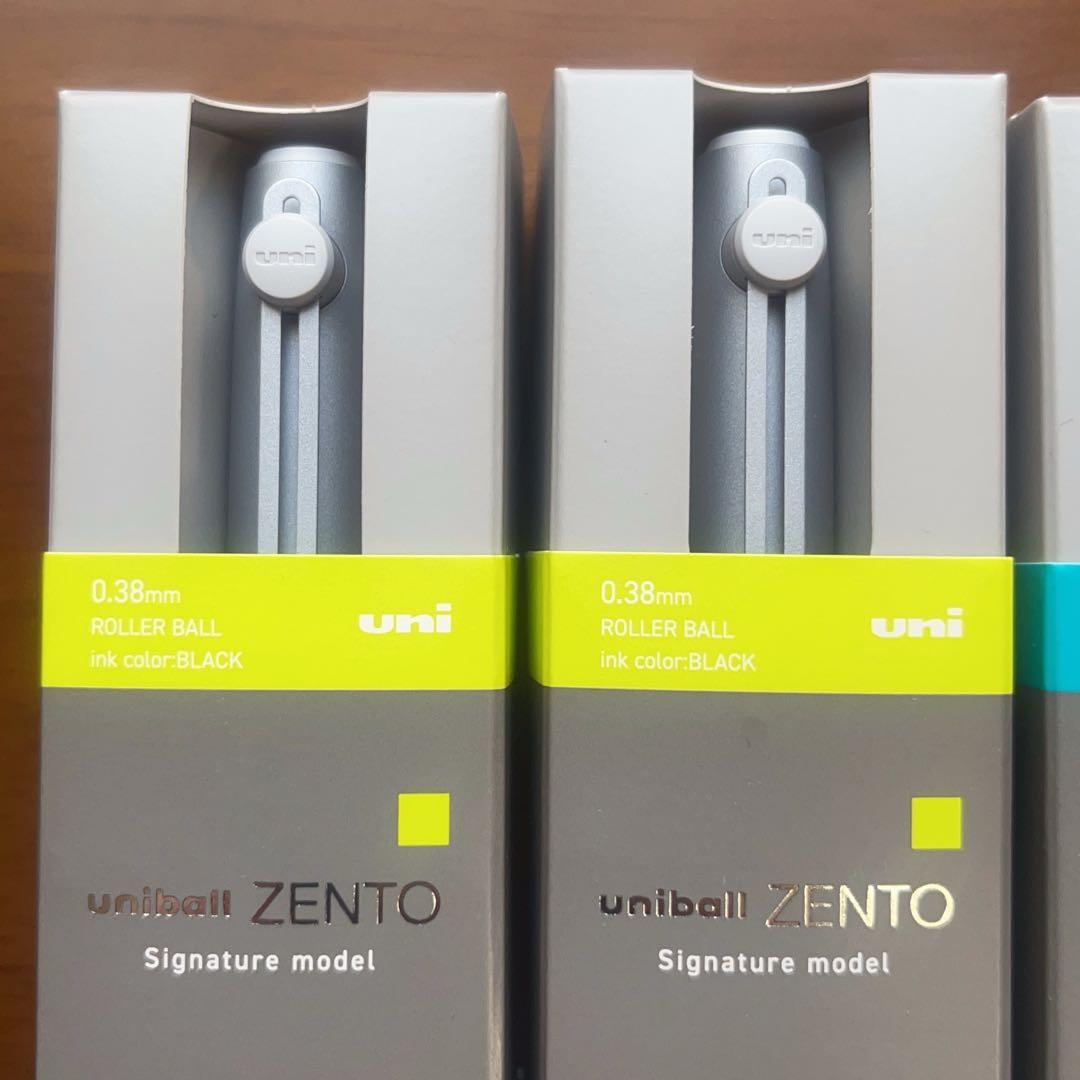 uniball ZENTO ゼント シグニチャーモデル　0.5&0.38 セット