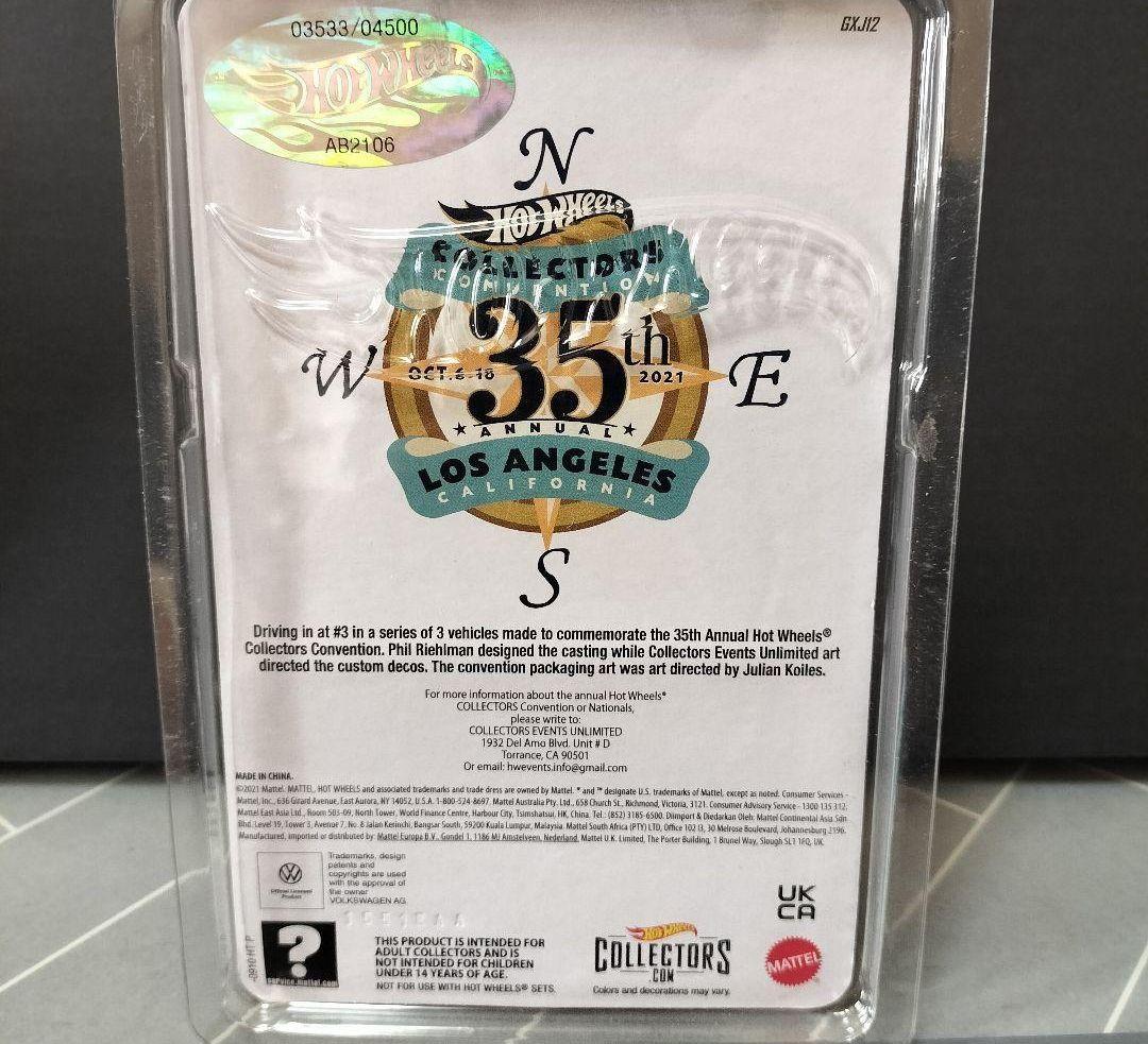 ホットウィール ロサンゼルスコンベンション フォルクスワーゲン ドラッグバス