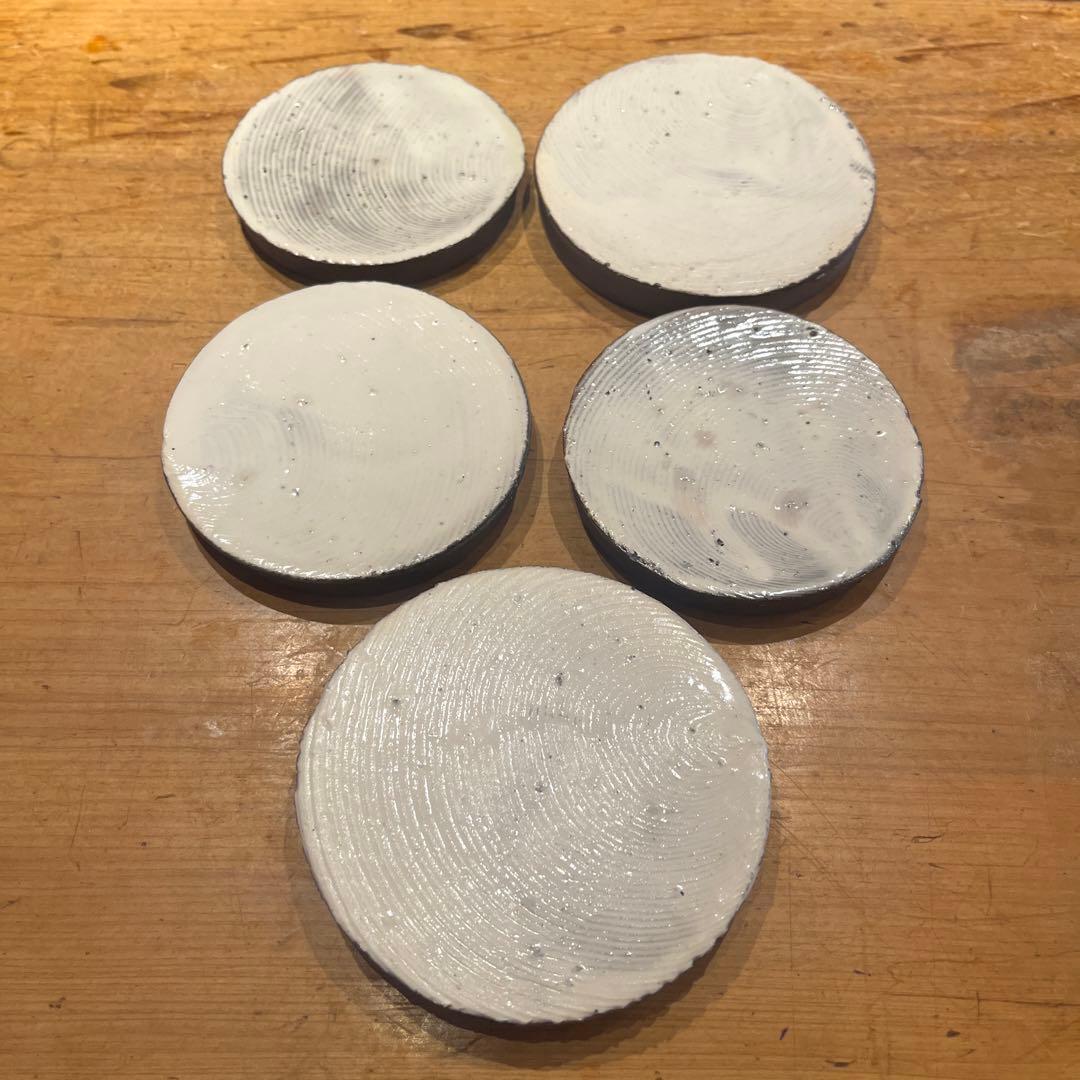 辻村塊　　丸皿　　10枚