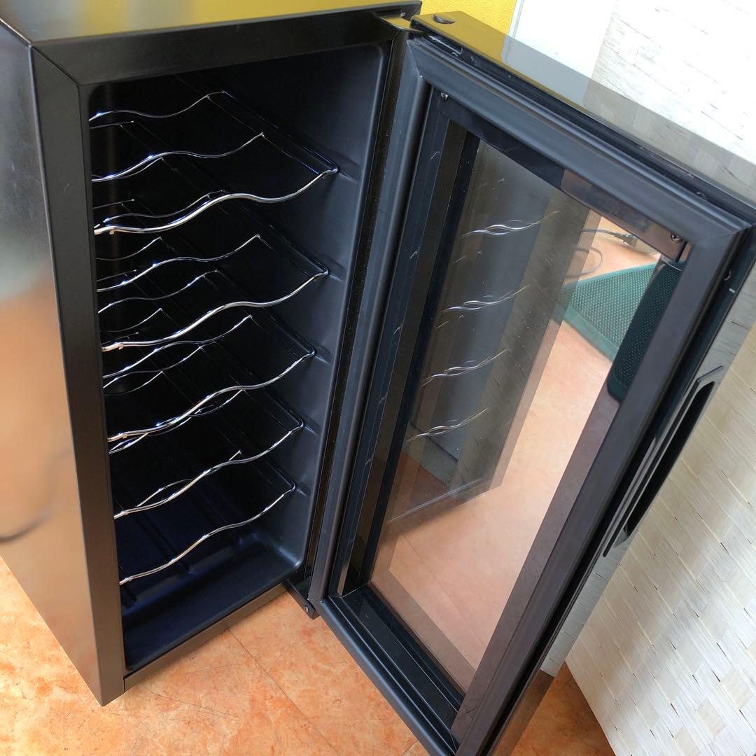 【アイリスオーヤマ】ワインセラー 12本33L ペルチェ式 PWC-331P-B