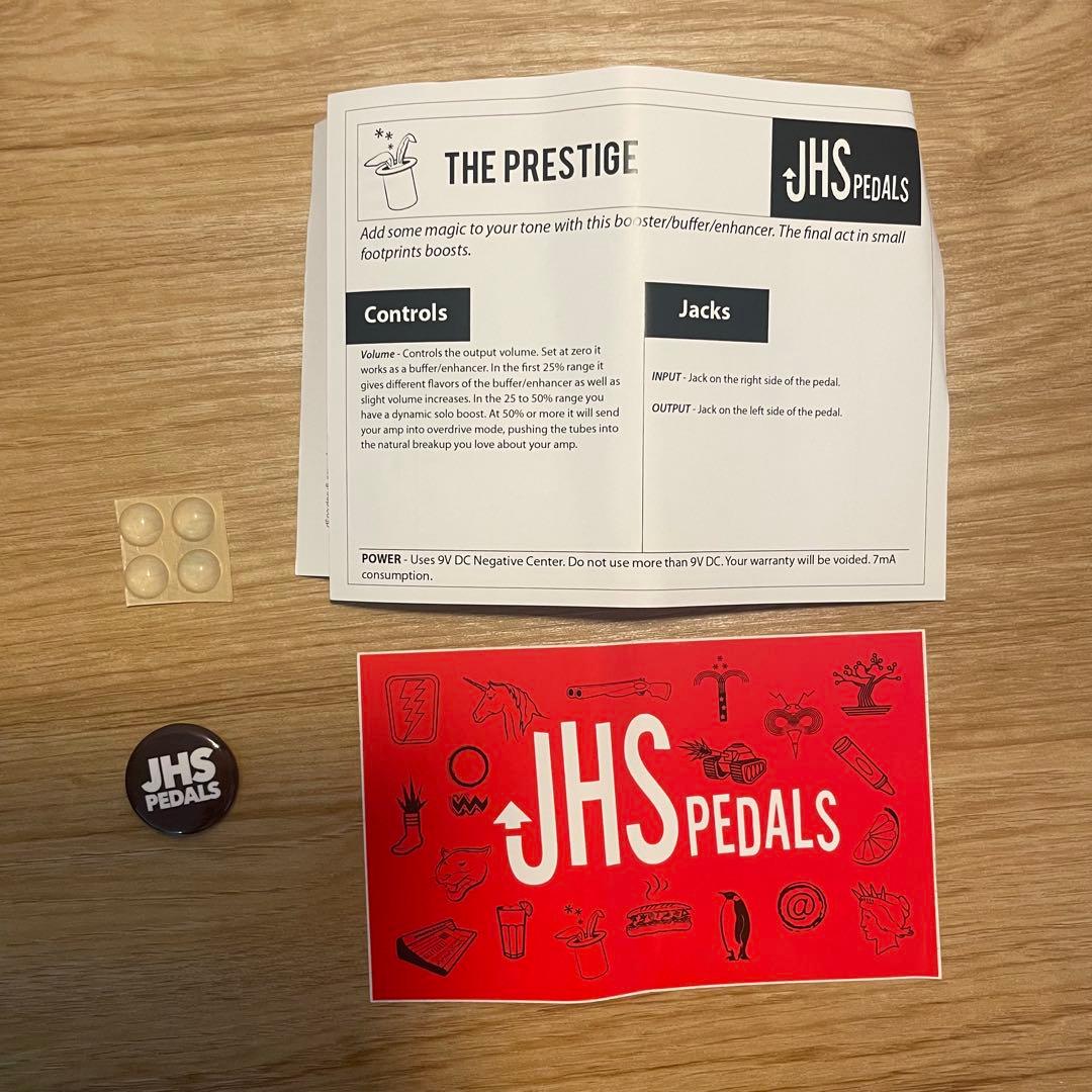 JHS Pedals Prestige ブースター　バッファー