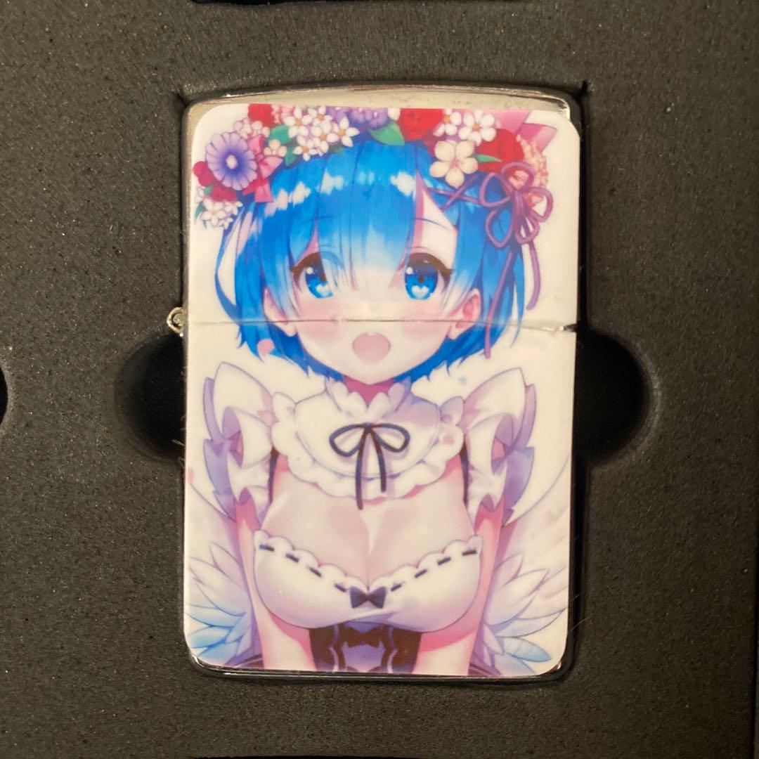 リゼロ　レム　メイド服　オイルライター　zippo 風　BRZ14