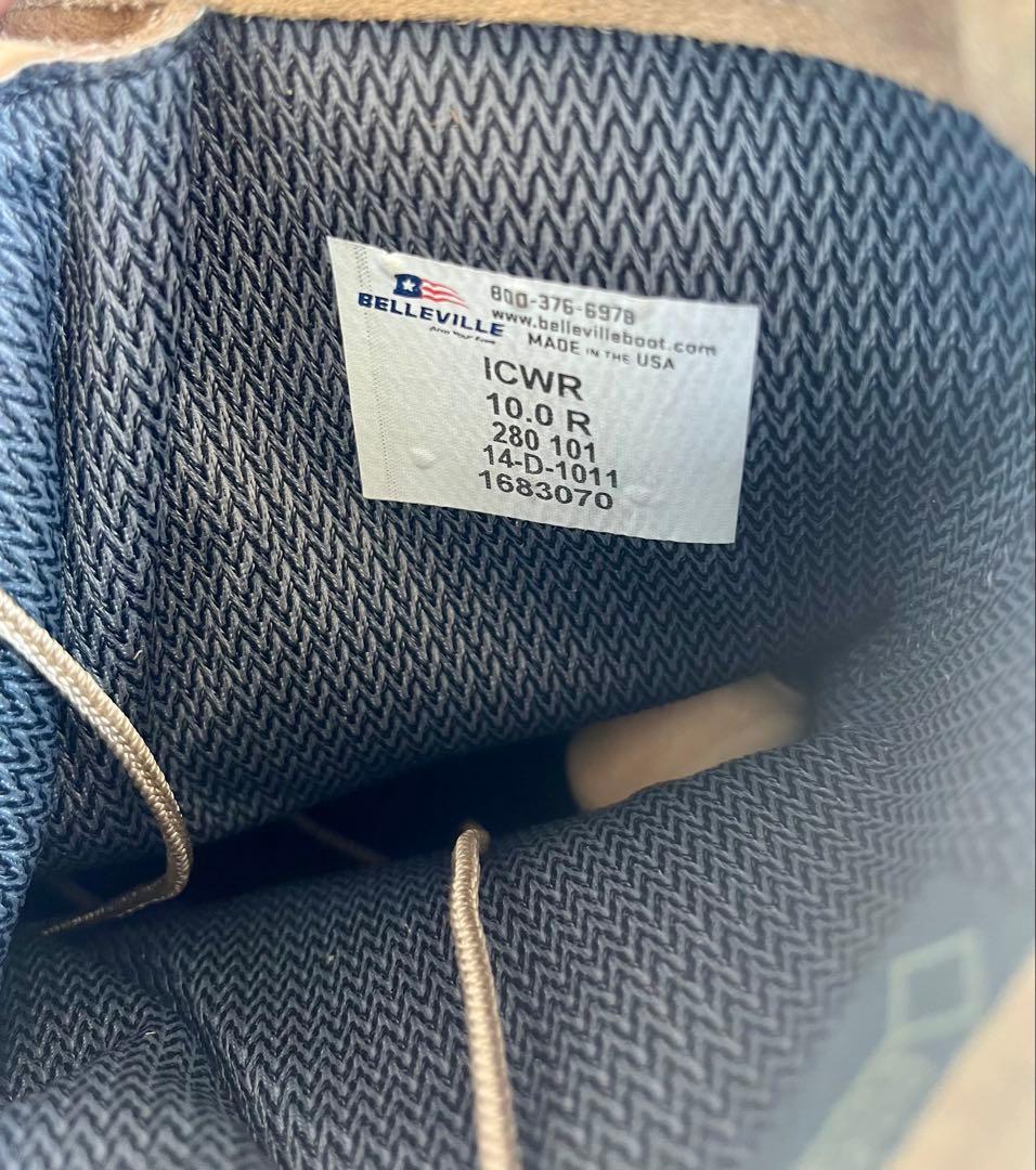 米軍放出未使用品 BELLEVILLE GORETEX コンバットブーツ28cm