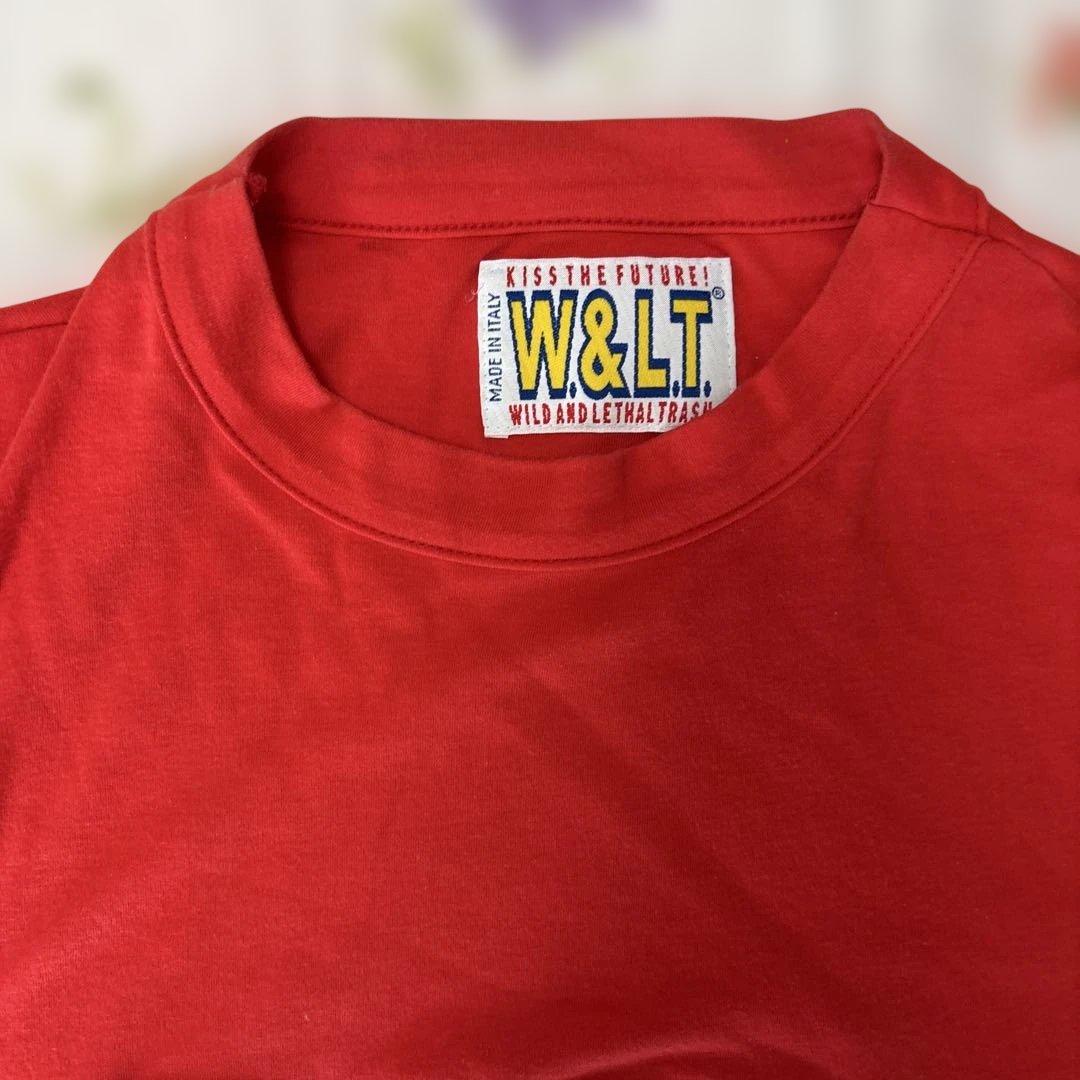 W&LT パクパクくん Tシャツ レッド