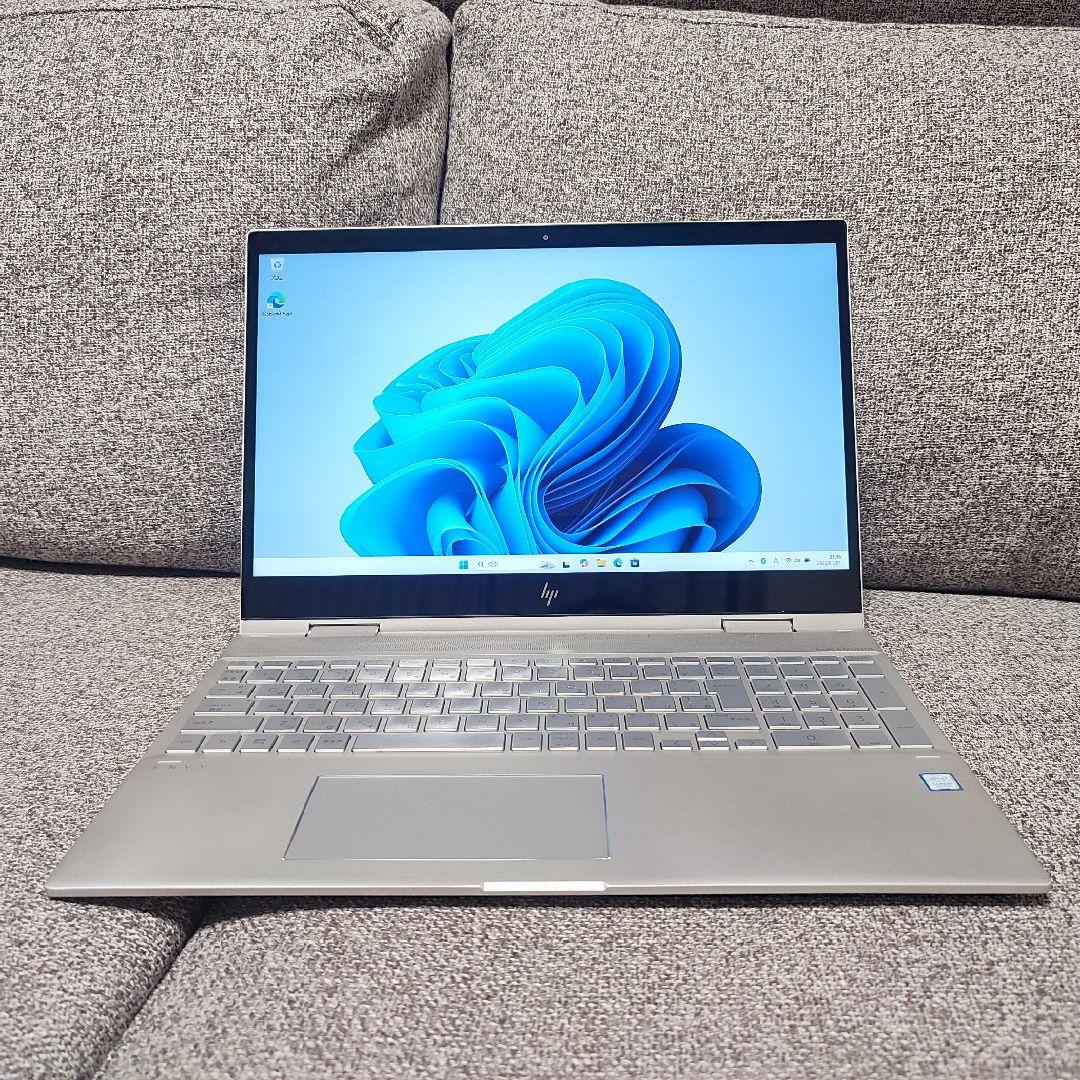 【コメント必読】HP ENVY 15 X360 Optane SSD+HDD