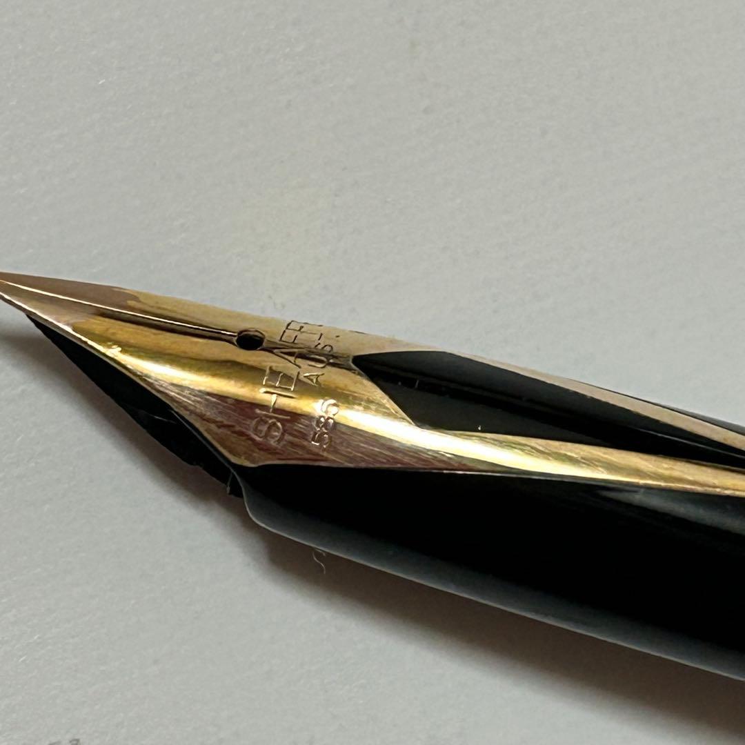 未使用訳ありSHEAFFER/シェーファー/万年筆/タルガ/ペン先14K/585