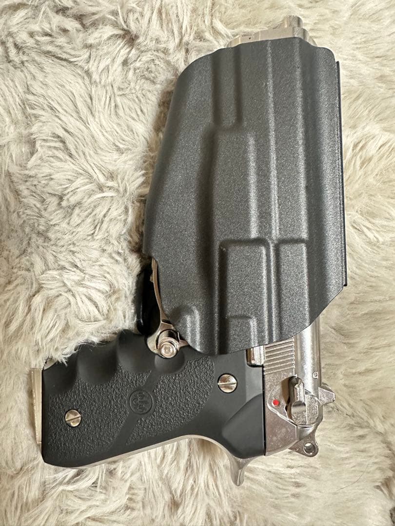 ベレッタ M9A1 ステンレス アルバートフレームカスタム ホルスター付き