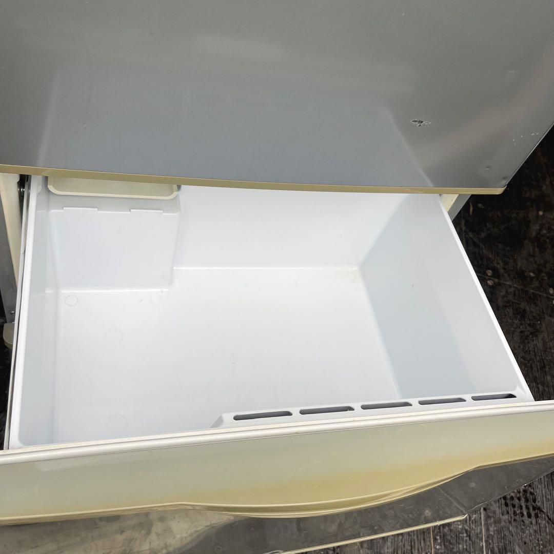 49取付無料！完動品！スタイリッシュシルバーレトロ風3ドア冷蔵庫！洗濯機