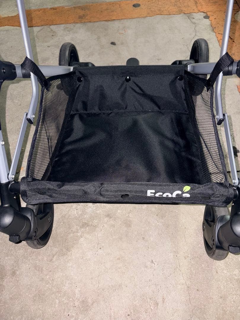 【美品】ecoca 折りたたみ式ショッピングカート エコカ【保冷機能付き】