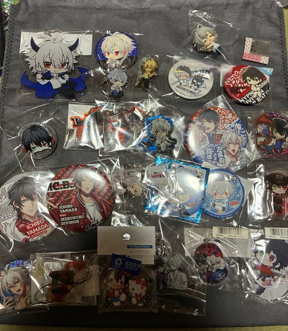 ヒプノシスマイク 山田一郎 碧棺左馬刻 缶バッジセット