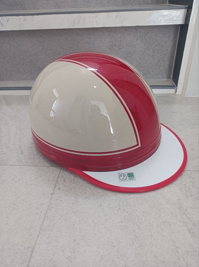 カスタムコルク半　メタリックレッド✘アイボリー