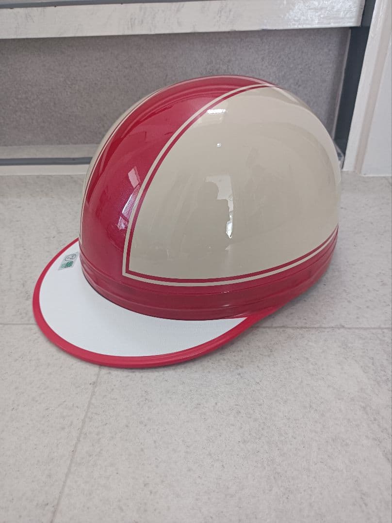 カスタムコルク半　メタリックレッド✘アイボリー