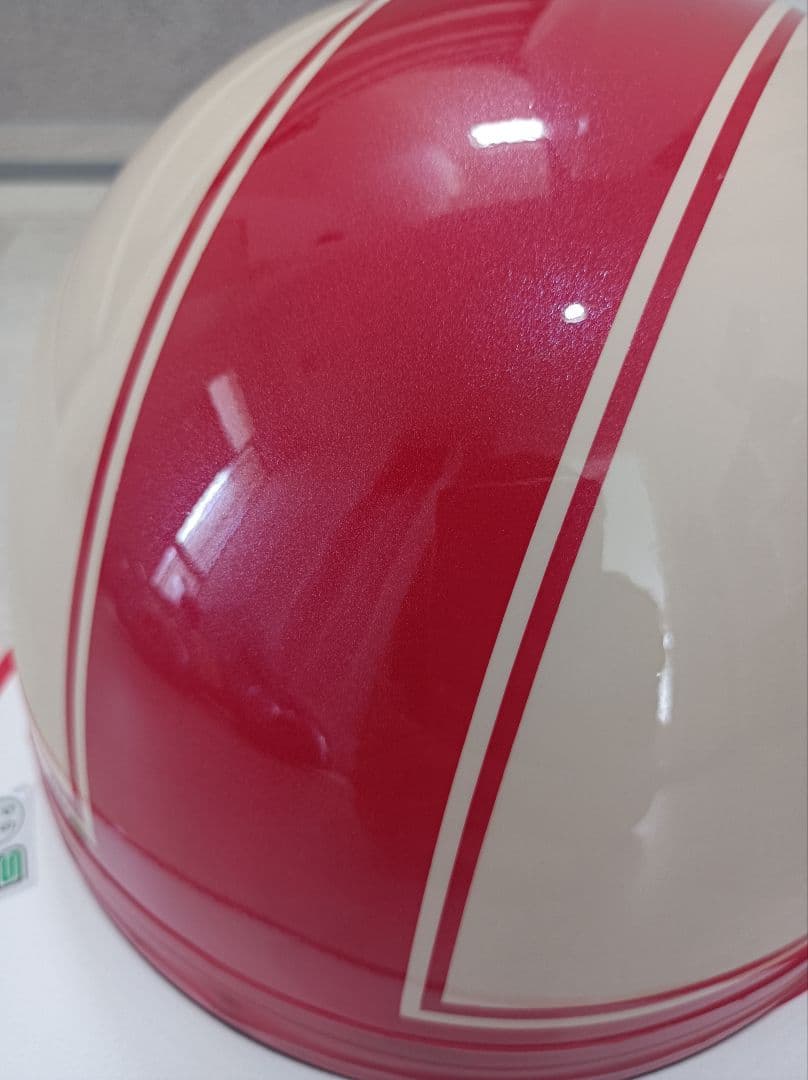 カスタムコルク半　メタリックレッド✘アイボリー