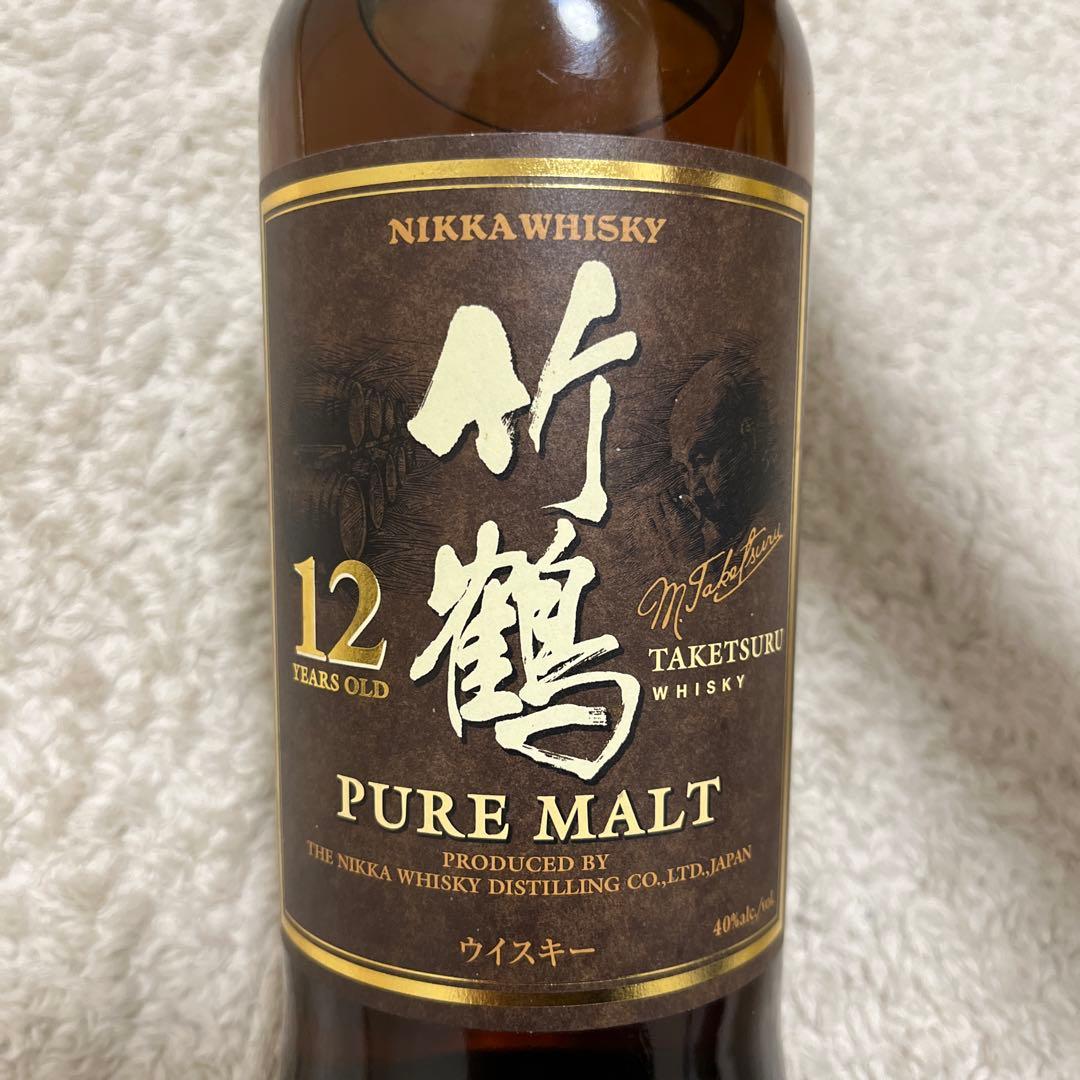 ピュアモルト　竹鶴12年　終売品　ニッカウヰスキ