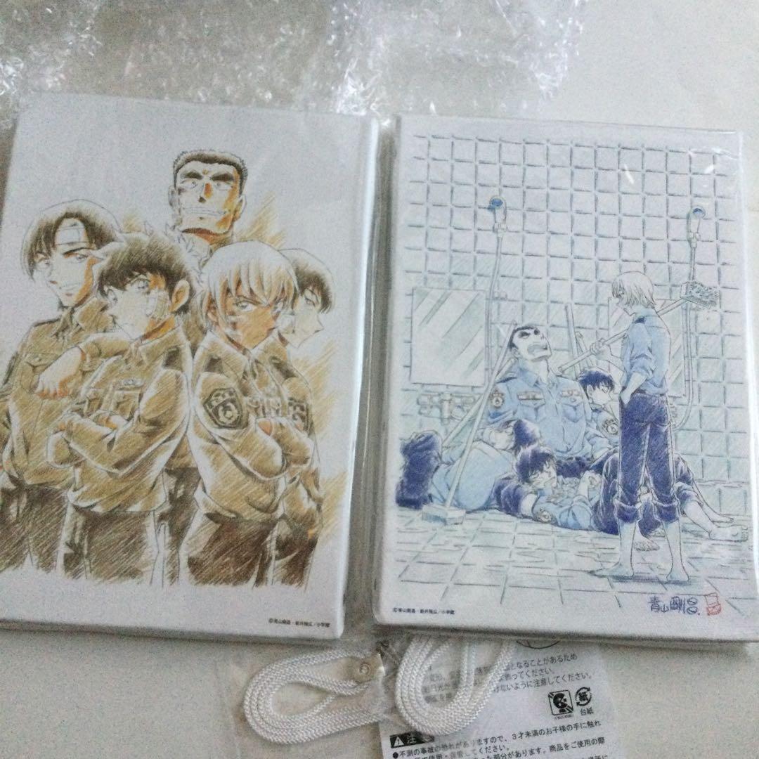 名探偵コナン　警察学校編　青山剛昌Wアートボード　少年サンデーS 全員サービス