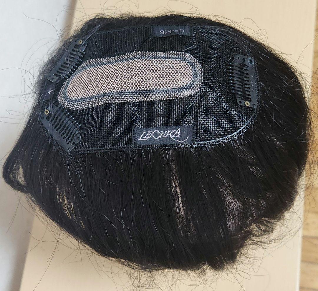 あき　LEONKA レオンカ　トップピース　自然色　人工頭皮付き